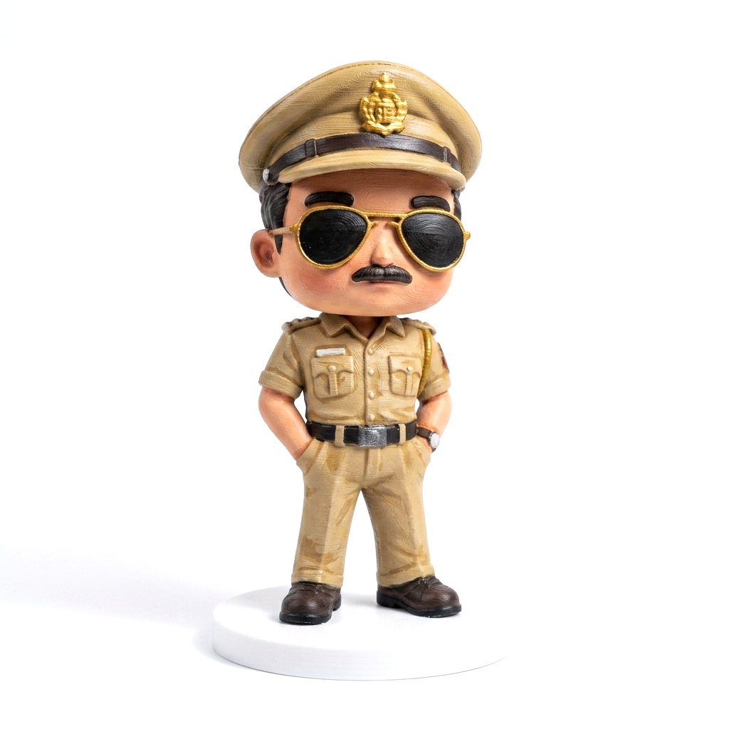 Indian Policeman Painting Kit